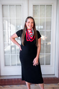 Perfect Fit Midi Dress - Black