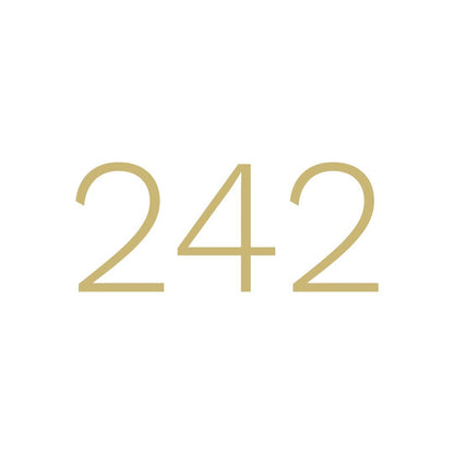 Two Forty Two - "Original" Slub 8 - strand - Black - KJ Clothier