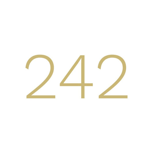 Two Forty Two - "Original" Slub 8 - strand - Black - KJ Clothier