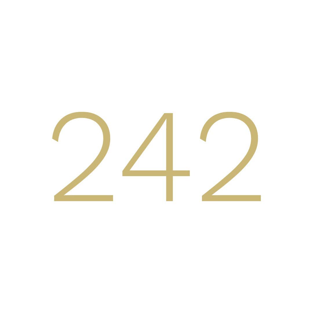 Two Forty Two - "Original" Slub 8 - strand - Espresso - KJ Clothier