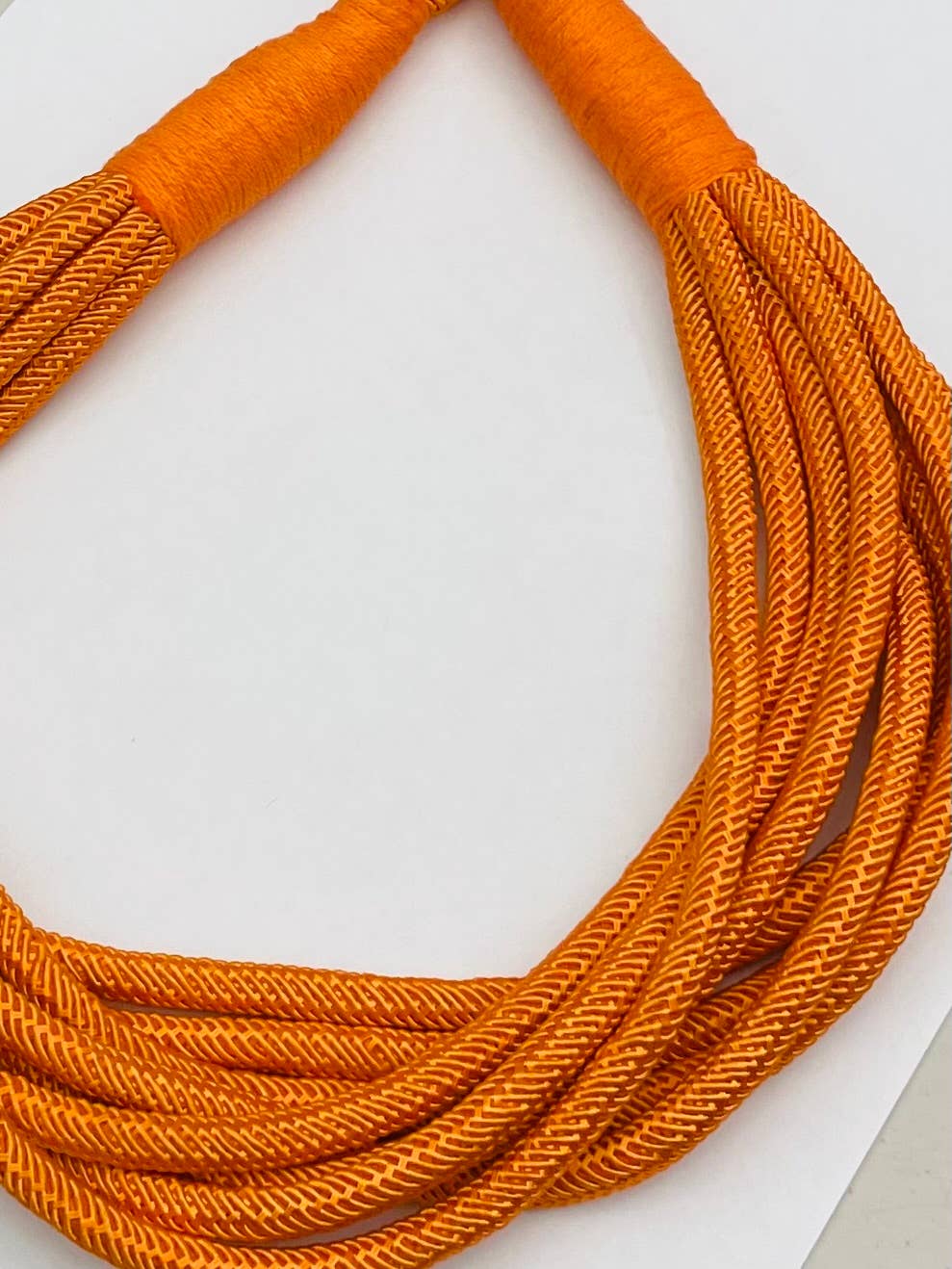 Two Forty Two - "Original" Slub 8 - strand - Orange - KJ Clothier