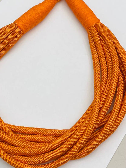 Two Forty Two - "Original" Slub 8 - strand - Orange - KJ Clothier