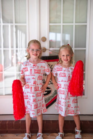 Stewart Simmons - Georgia Girls Team Toile Dress