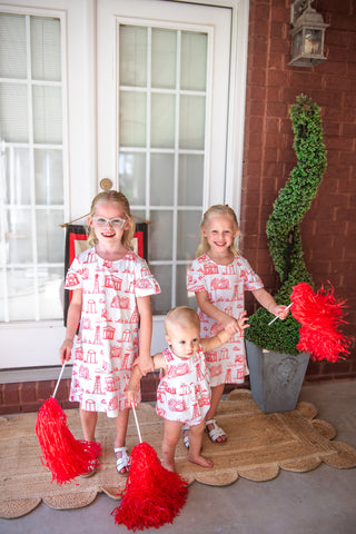 Stewart Simmons - Georgia Girls Team Toile Dress