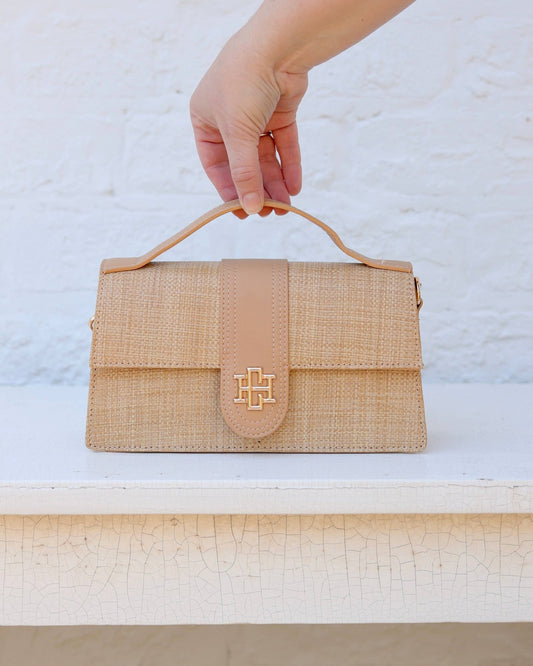 Waverly Clutch - Natural - KJ Clothier