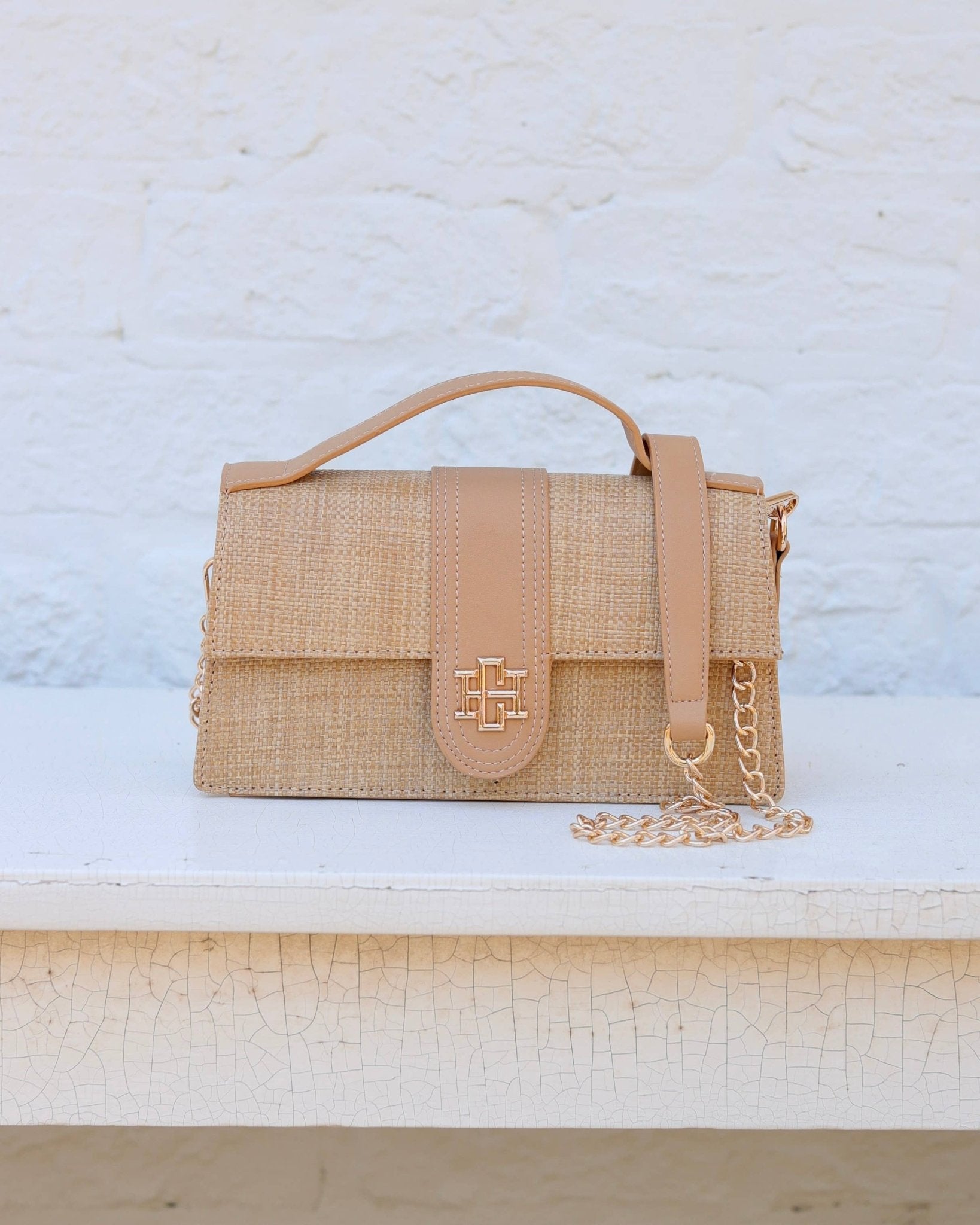 Waverly Clutch - Natural - KJ Clothier