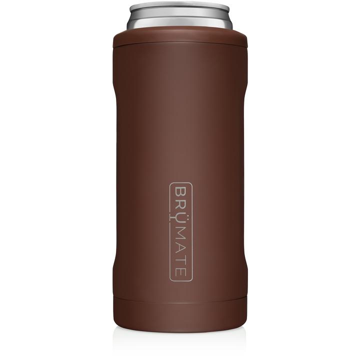 Brumate - Hopsulator Beer Cooler 12oz Slim Can | Pecan