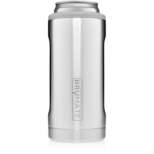 Brumate - Hopsulator Beer Cooler 12oz Slim Can | Stainless