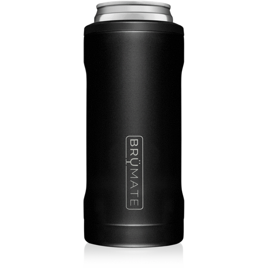 Brumate - Hopsulator Beer Cooler 12oz Slim Can | Matte Black