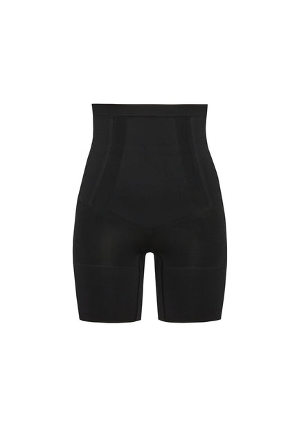 SPANX - OnCore High-Waisted Mid-Thigh Short - Black