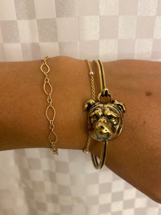 Bangle Bulldog Bracelet