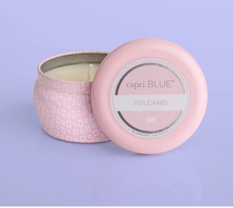 Capri Blue - Bubblegum Printed Mini Tin, 3oz - Volcano