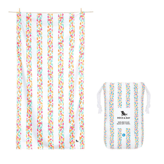 Dock & Bay Towels - Celebrations - Jiggly Jelly - XL