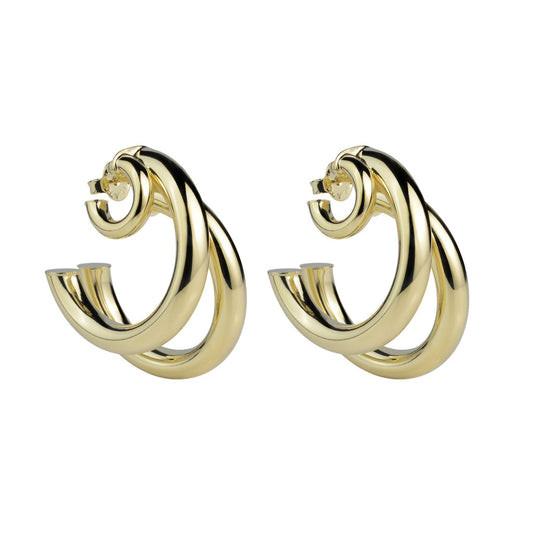 Sheila Fajl - Hazel Hoops - Gold