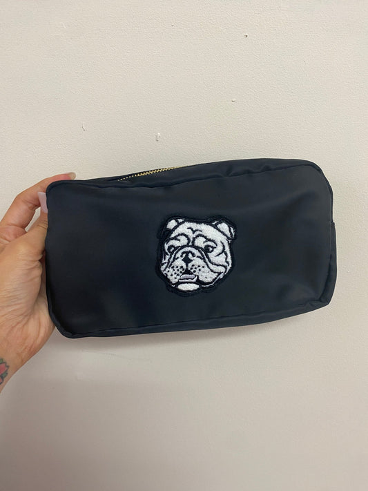 Bulldog Toiletry Bag - Black - KJ Clothier