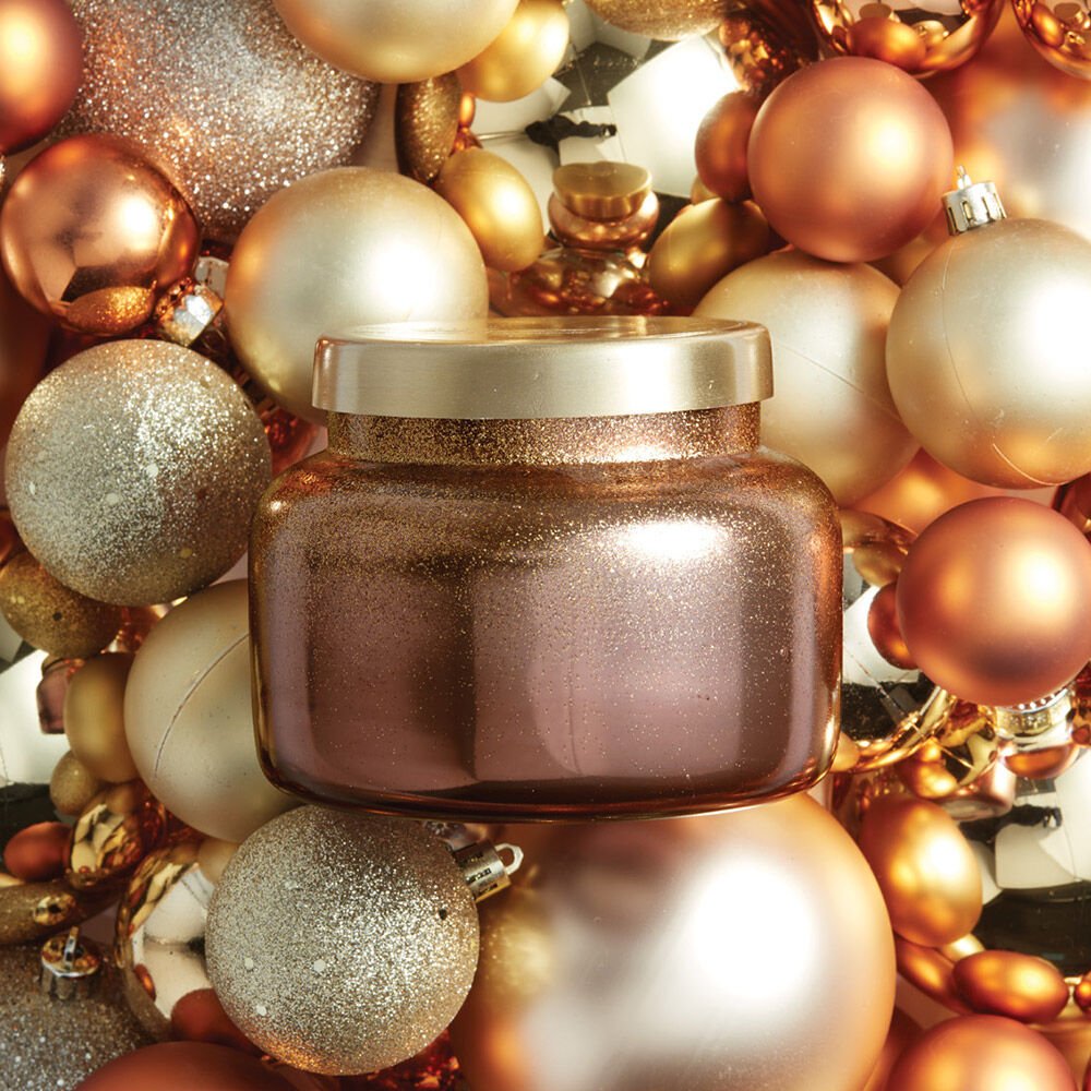 Capri Blue - Glitz Signature - Tinsel & Spice 19oz - KJ Clothier