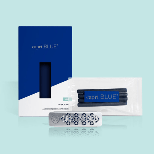 Capri Blue - Volcano Car Diffuser + Refills - KJ Clothier