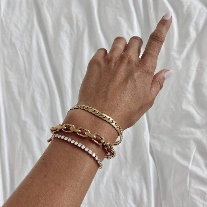 Ellie Vail - Owen Herringbone Bracelet - KJ Clothier