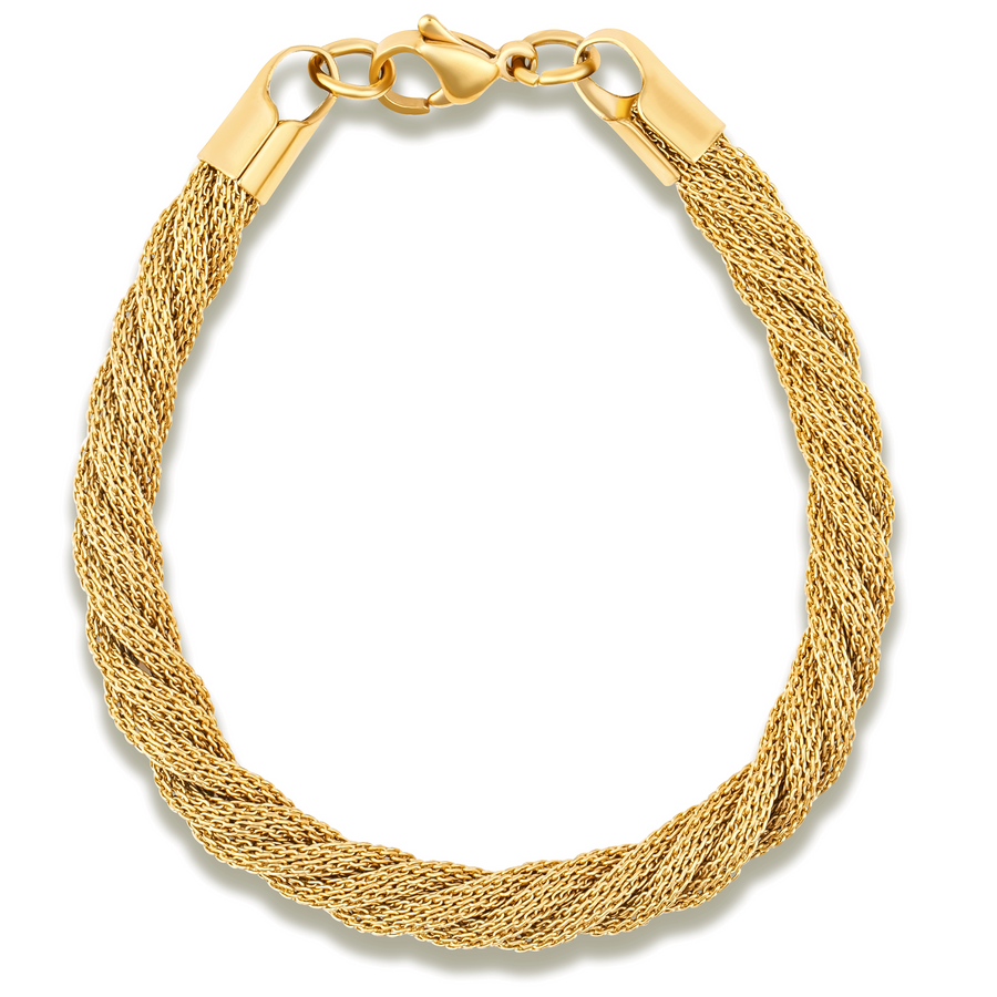 Ellie Vail Jewelry - Danica Mesh Rope Chain Bracelet