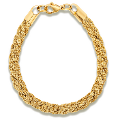 Ellie Vail Jewelry - Danica Mesh Rope Chain Bracelet