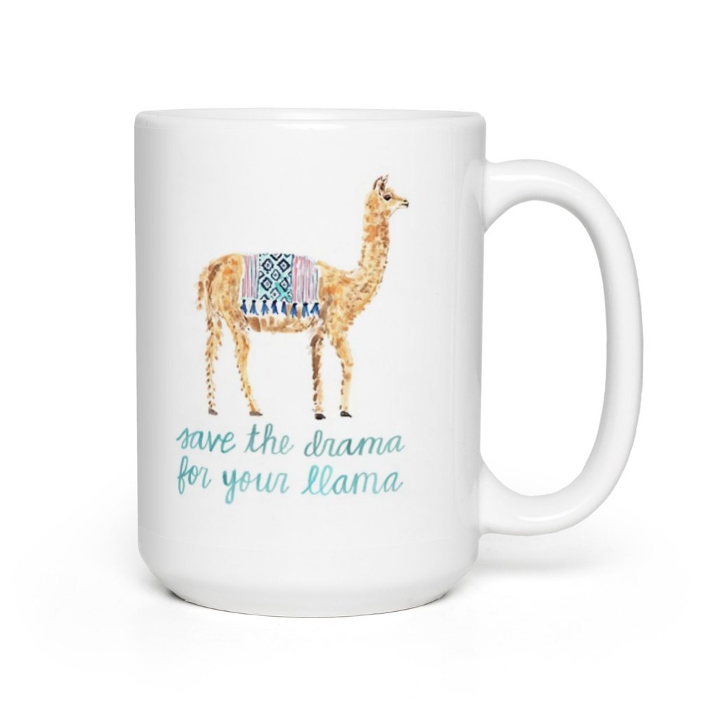 Evelyn Henson - Llama Drama Mug - KJ Clothier