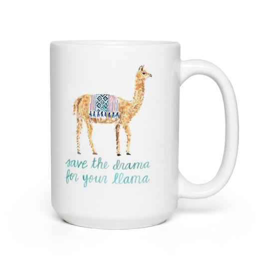 Evelyn Henson - Llama Drama Mug - KJ Clothier
