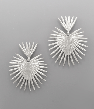 Fan Spike Earrings - KJ Clothier
