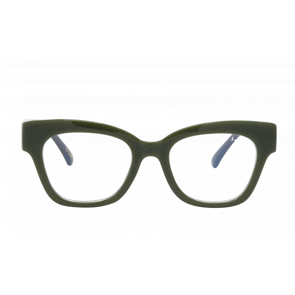 I-SEA Blue Light Glasses - Fleetwood - Olive