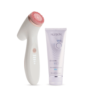 NuSkin - ageLOC® LumiSpa® iO - Rose Gold w/ Cleanser - KJ Clothier