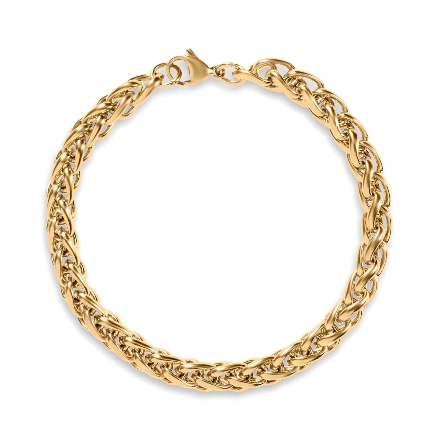 ELLIE VAIL - Skylar Wheat Chain Bracelet - Gold