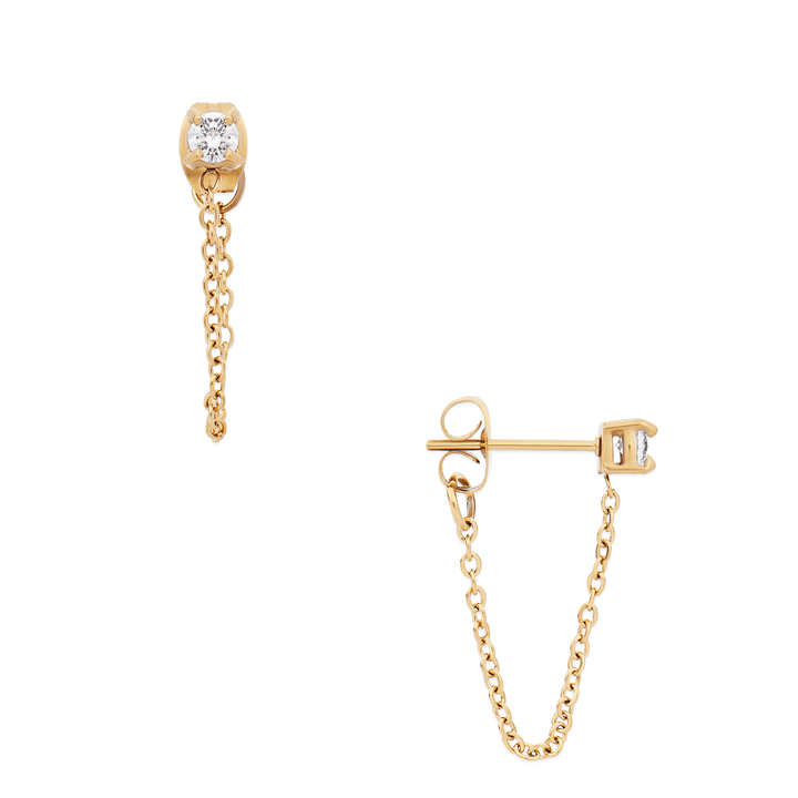 Ellie Vail Jewelry - Sloane Chain Stud Earring