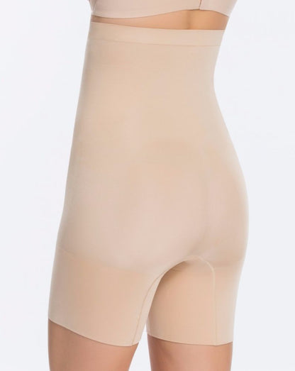 SPANX - OnCore High-Waisted Mid-Thigh Short - Soft Nude