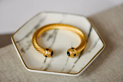 Tatum James Designs - Tiffani Stone Cuff - KJ Clothier