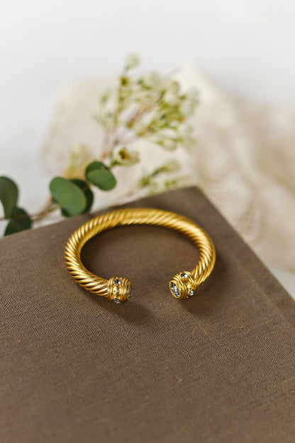 Tatum James Designs - Tiffani Stone Cuff - KJ Clothier