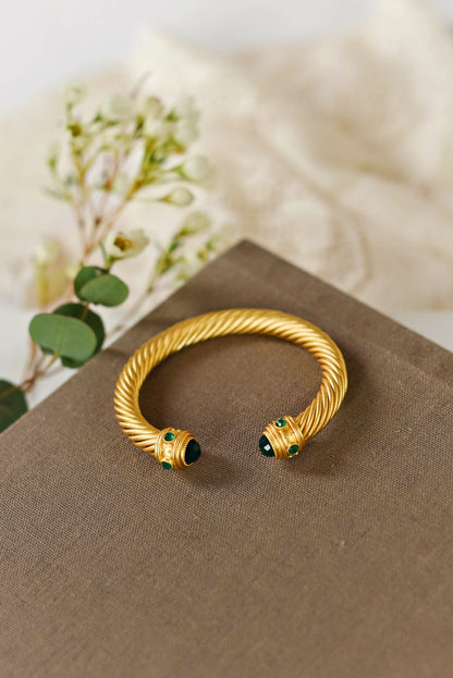 Tatum James Designs - Tiffani Stone Cuff - KJ Clothier