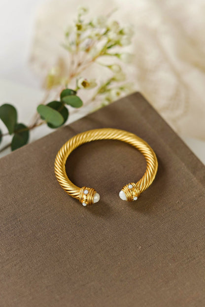 Tatum James Designs - Tiffani Stone Cuff - KJ Clothier