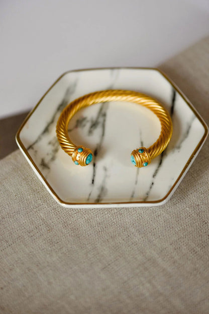 Tatum James Designs - Tiffani Stone Cuff - KJ Clothier